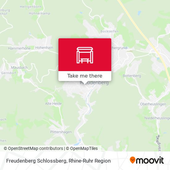 Freudenberg Schlossberg map