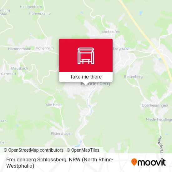 Freudenberg Schlossberg map