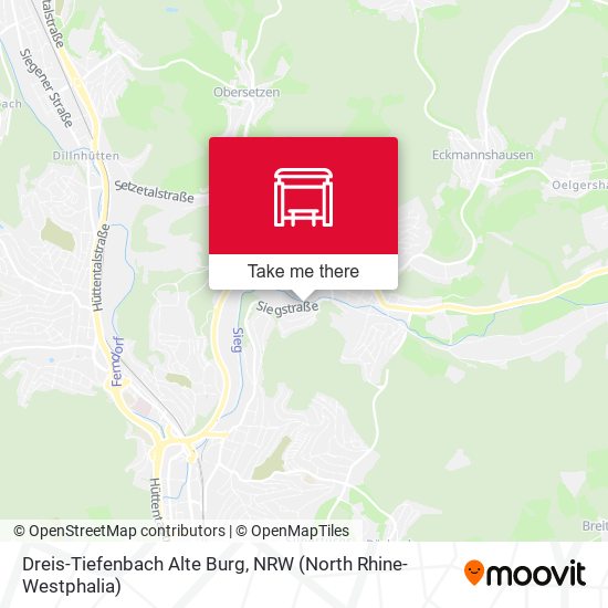 Dreis-Tiefenbach Alte Burg map