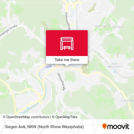 Siegen Aok map