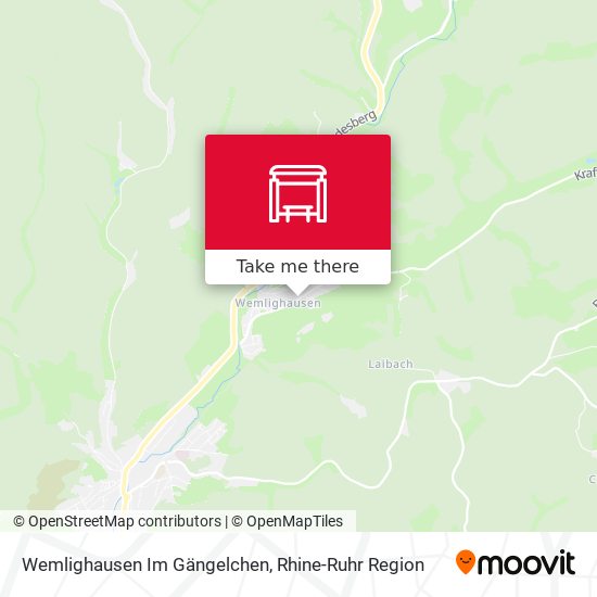 Wemlighausen Im Gängelchen map
