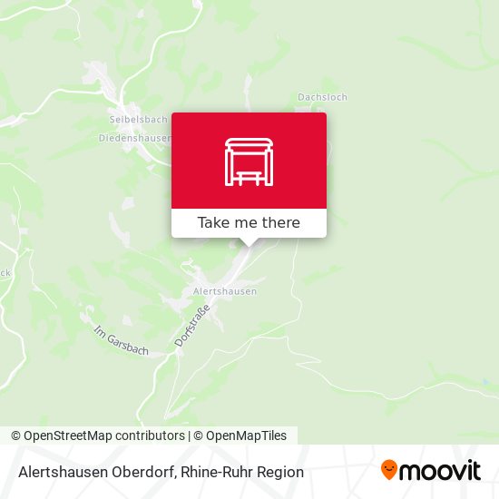 Alertshausen Oberdorf map