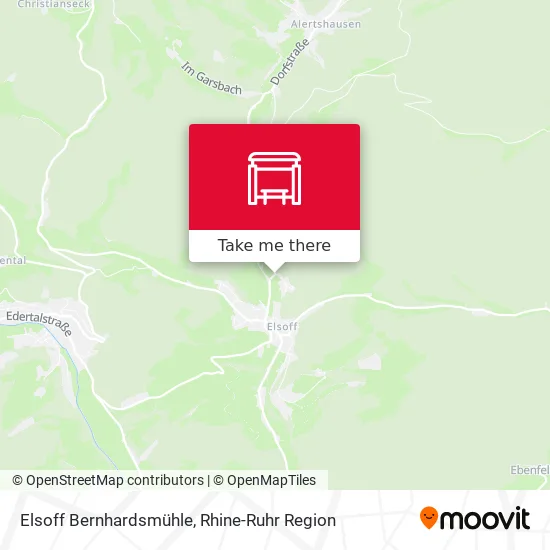 Карта Elsoff Bernhardsmühle