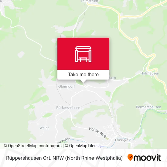 Rüppershausen Ort map