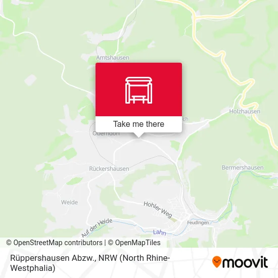 Rüppershausen Abzw. map