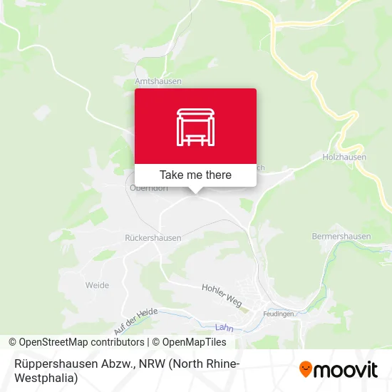 Rüppershausen Abzw. map