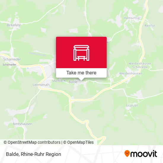 Карта Balde