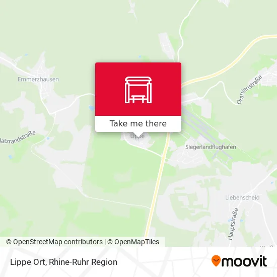 Карта Lippe Ort