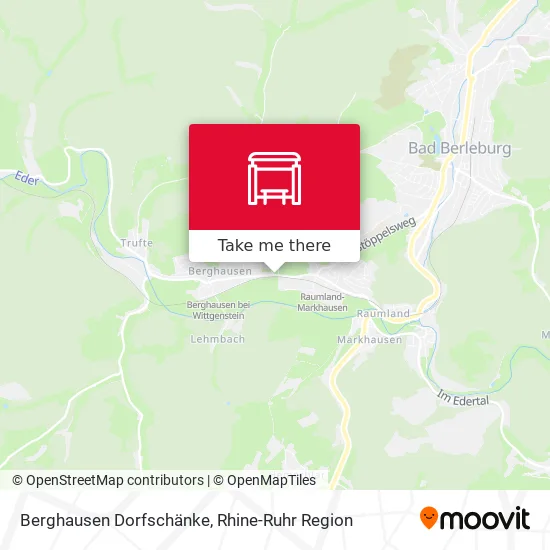 Карта Berghausen Dorfschänke