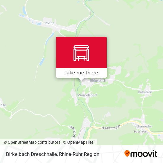 Birkelbach Dreschhalle map