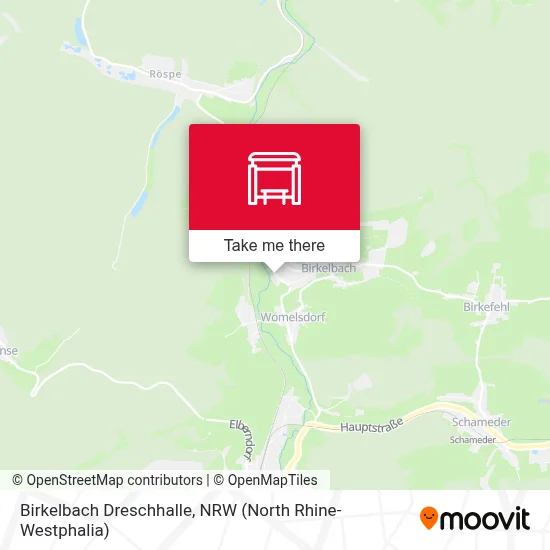 Birkelbach Dreschhalle map