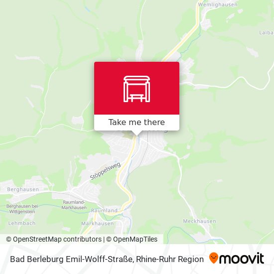 Bad Berleburg Emil-Wolff-Straße map