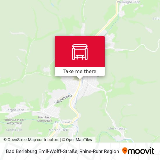 Bad Berleburg Emil-Wolff-Straße map
