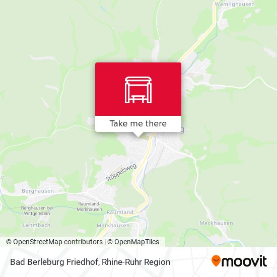 Bad Berleburg Friedhof map
