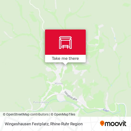 Wingeshausen Festplatz map