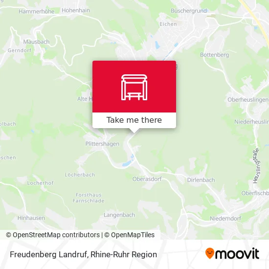 Карта Freudenberg Landruf