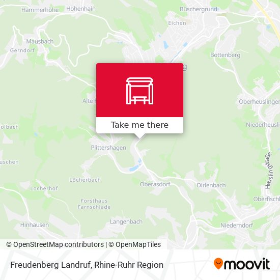 Карта Freudenberg Landruf