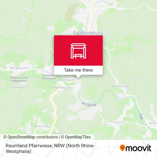 Raumland Pfarrwiese map