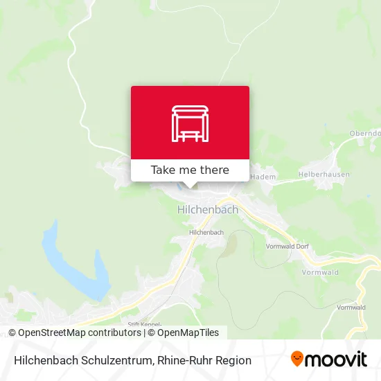 Карта Hilchenbach Schulzentrum