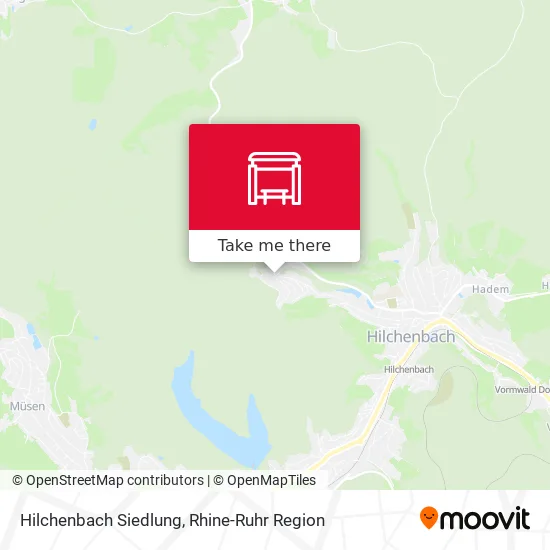 Карта Hilchenbach Siedlung