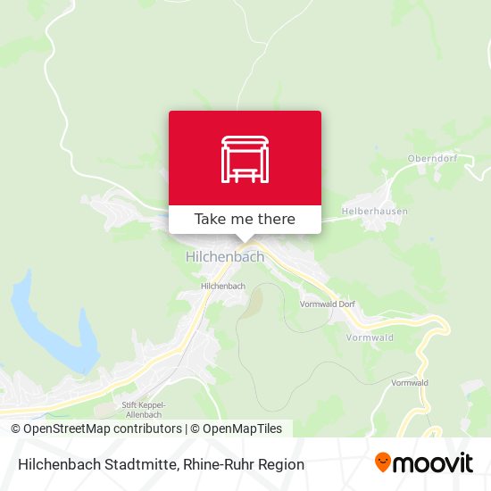 Hilchenbach Stadtmitte map
