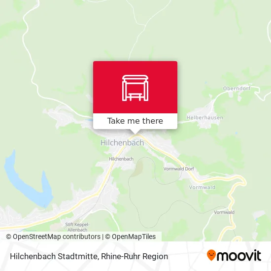 Карта Hilchenbach Stadtmitte