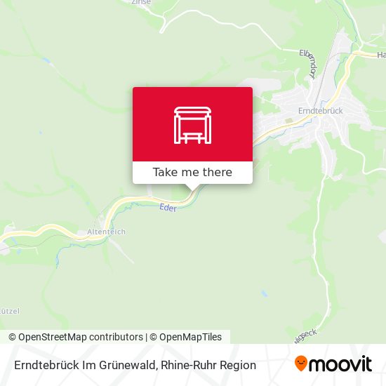 Erndtebrück Im Grünewald map