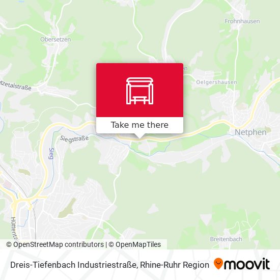 Dreis-Tiefenbach Industriestraße map