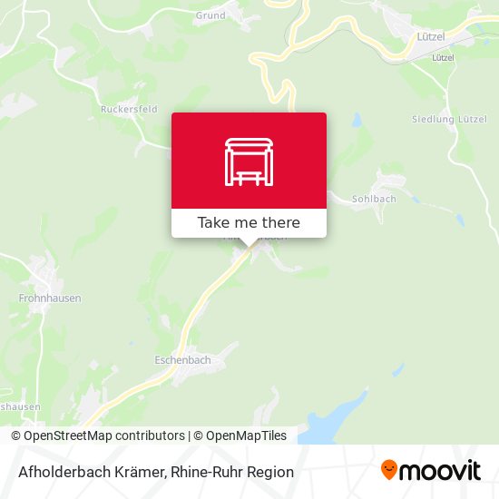 Afholderbach Krämer map