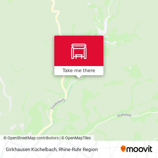 Girkhausen Küchelbach map
