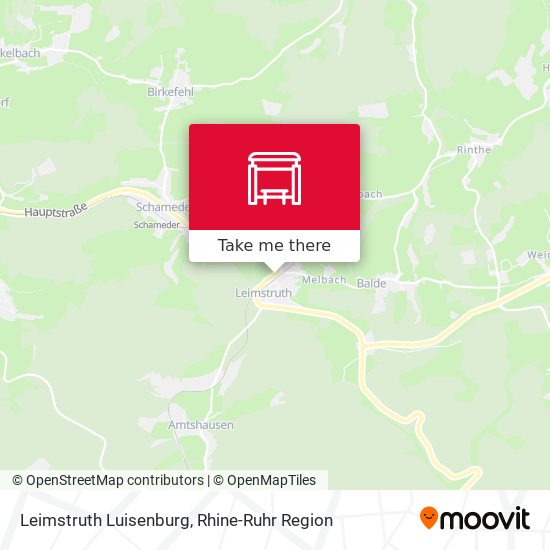 Leimstruth Luisenburg map