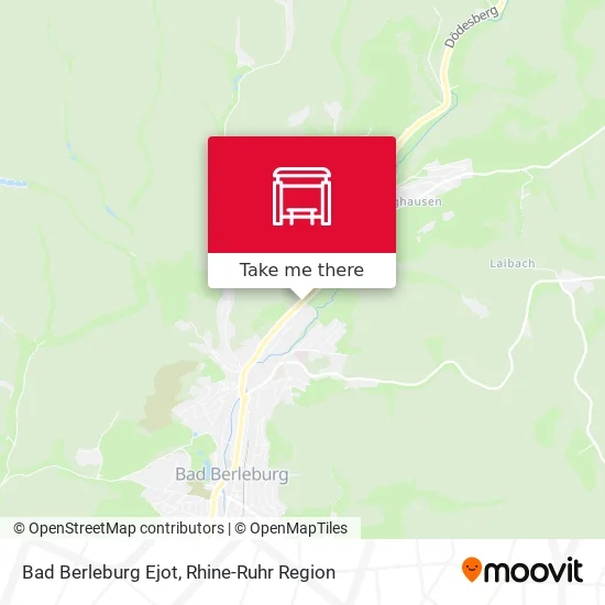Карта Bad Berleburg Ejot