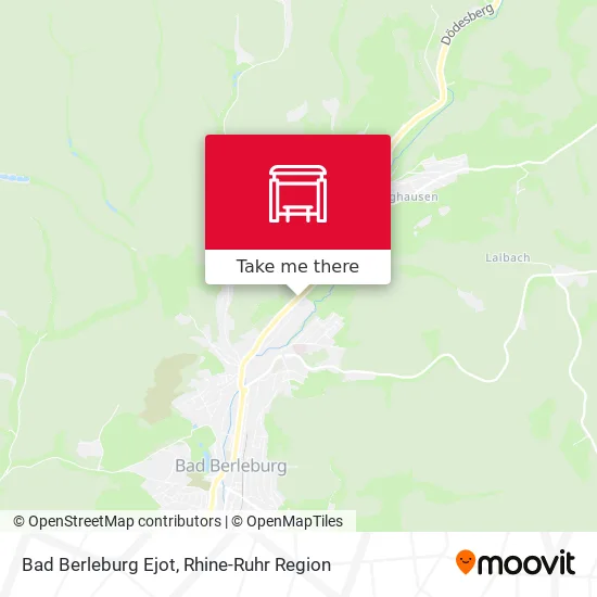 Карта Bad Berleburg Ejot