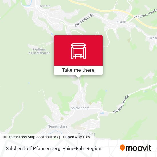 Salchendorf Pfannenberg map