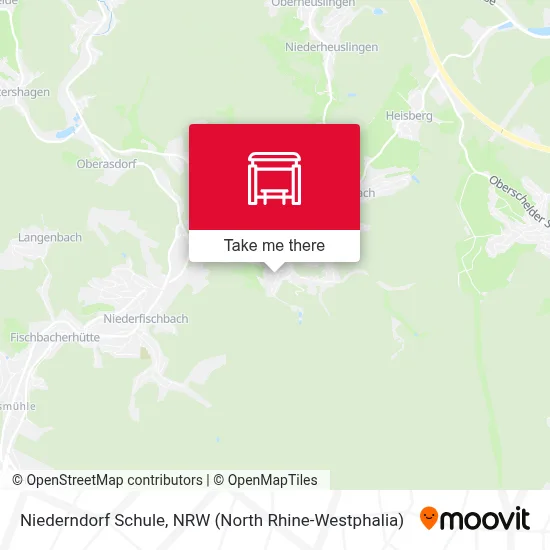 Niederndorf Schule map