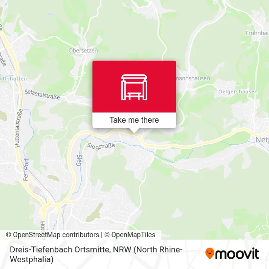 Dreis-Tiefenbach Ortsmitte map