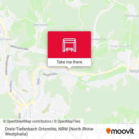 Dreis-Tiefenbach Ortsmitte map