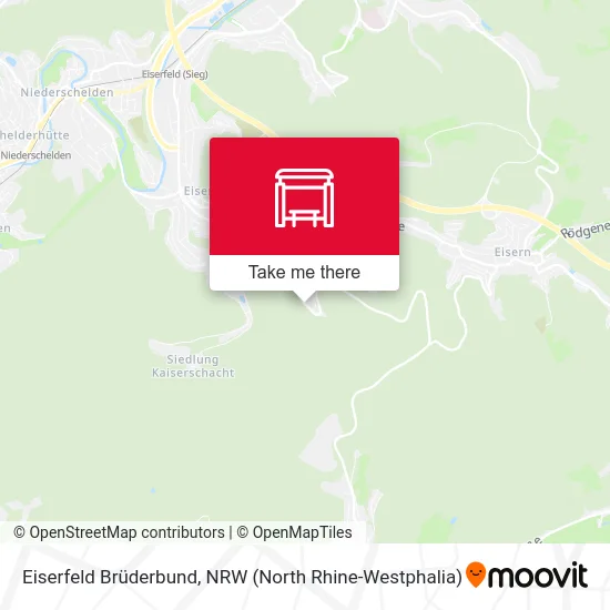 Eiserfeld Brüderbund map