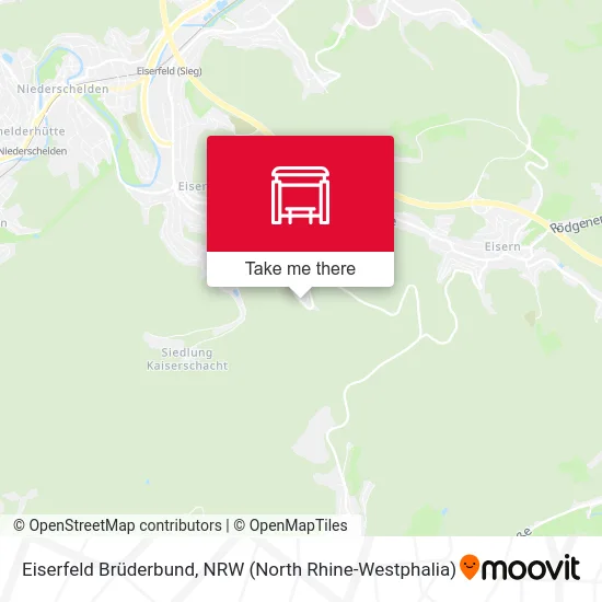 Eiserfeld Brüderbund map