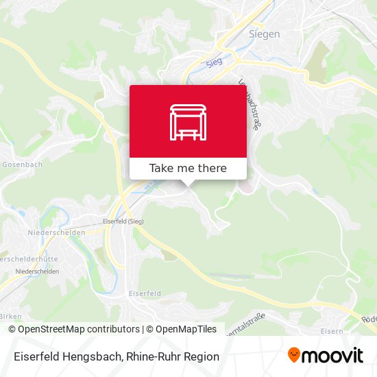 Карта Eiserfeld Hengsbach
