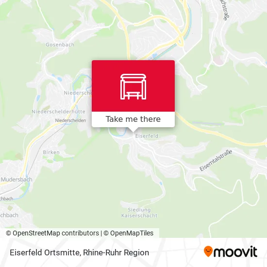 Карта Eiserfeld Ortsmitte