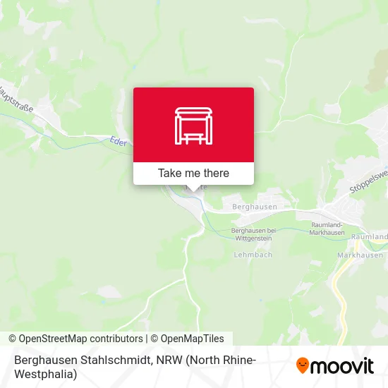 Berghausen Stahlschmidt map