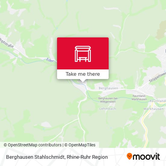 Berghausen Stahlschmidt map