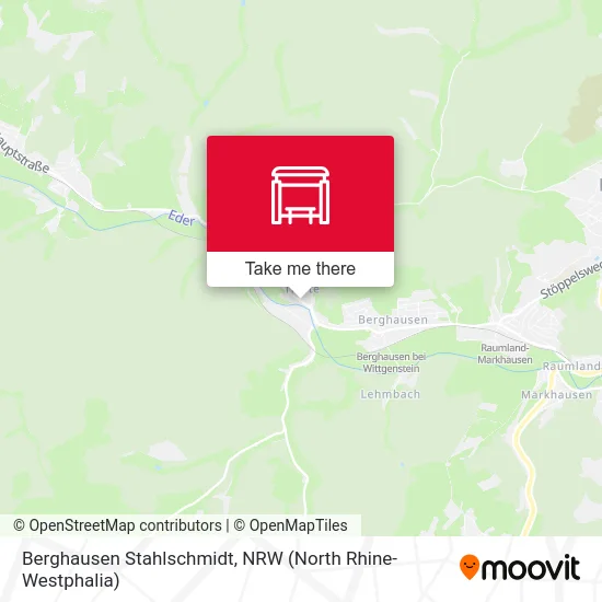 Berghausen Stahlschmidt map