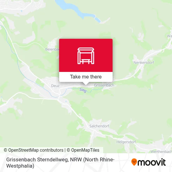 Grissenbach Sterndellweg map