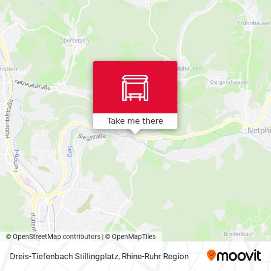 Dreis-Tiefenbach Stillingplatz map