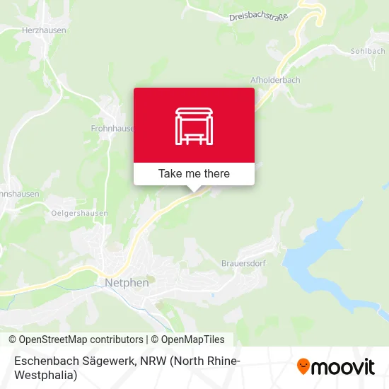 Eschenbach Sägewerk map