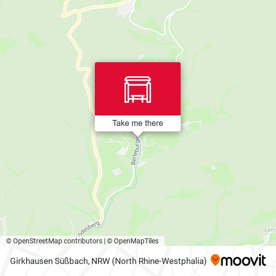 Girkhausen Süßbach map