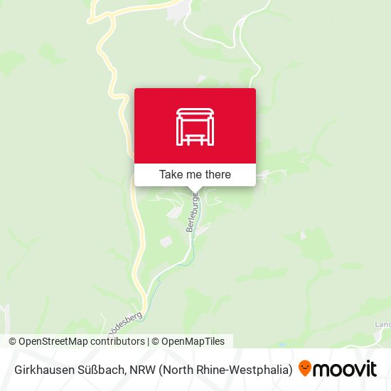 Girkhausen Süßbach map