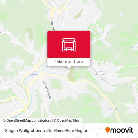 Siegen Wallgrabenstraße map